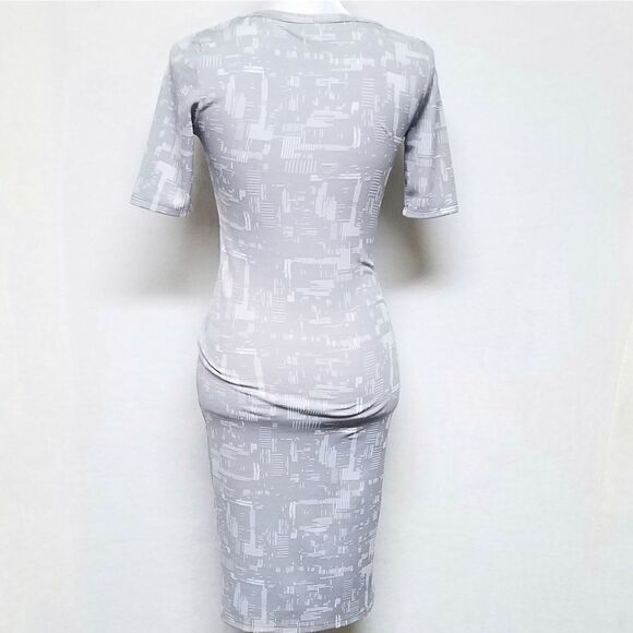 LULAROE Shirley Duster Grey Bodycon Dress Bundle - Picture 14 of 16